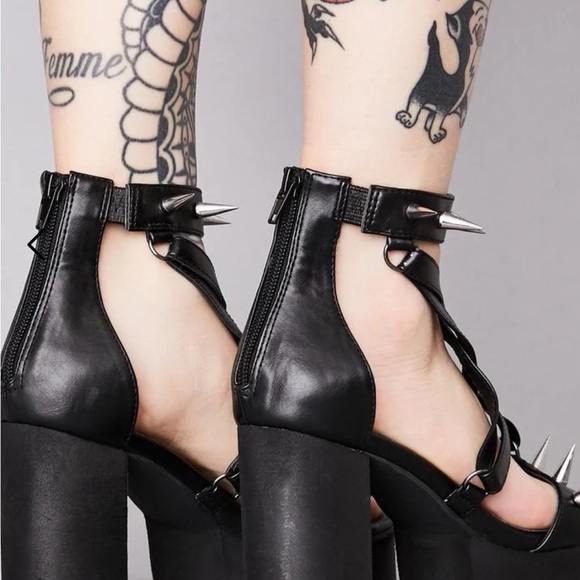 Dolls Kill Supreme Summoning Heels - Picture 5 of 5